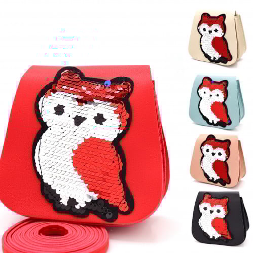 شنطة اطفال برسوم جميلة وجذابة مع حبل طويل