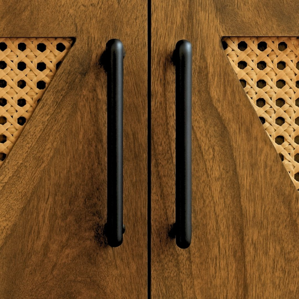 طاولة تلفاز متعددة الألوان بطول 200 سم تصميم عصري بثلاثة أبواب