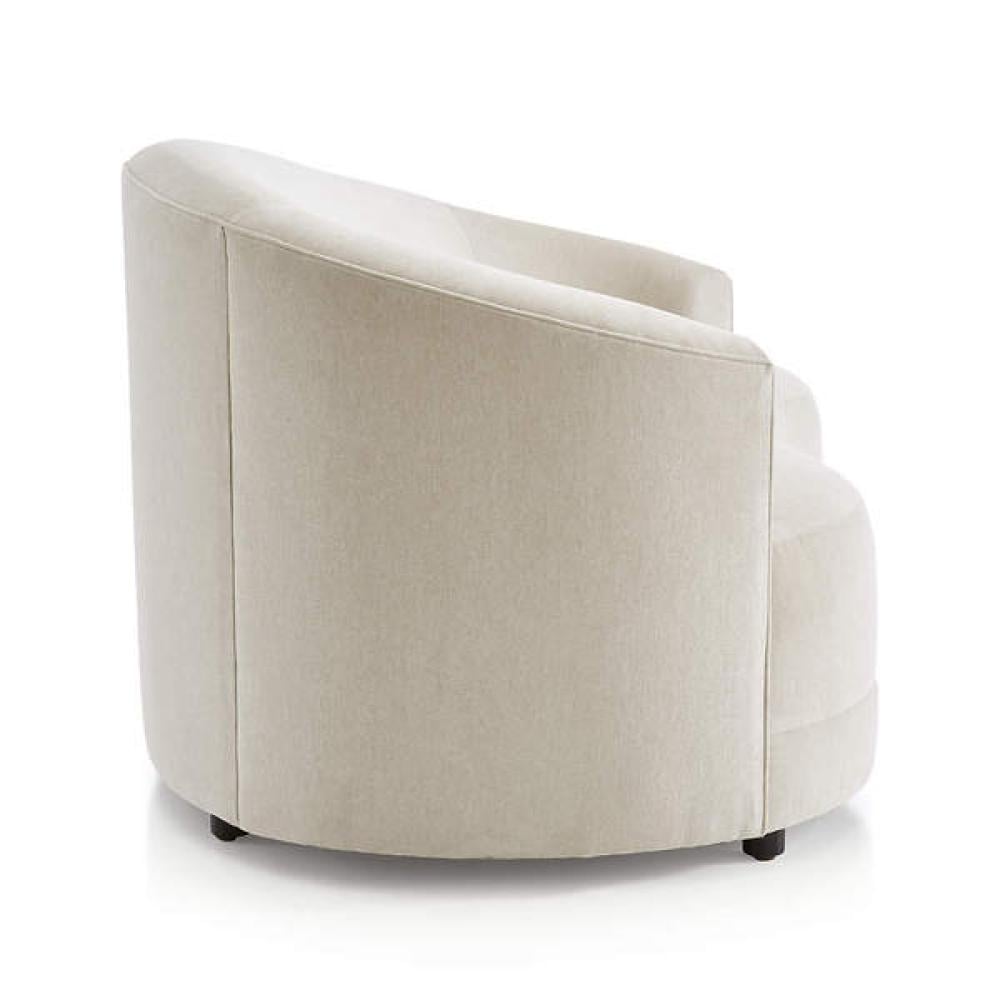 كنب مفرد بوكليه لون أوف وايت