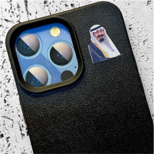 ستيكر حديد - الملك عبدالله