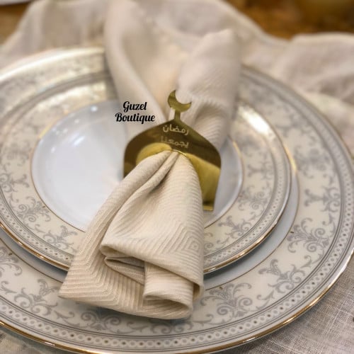 طقم حلقات مناديل رمضانية