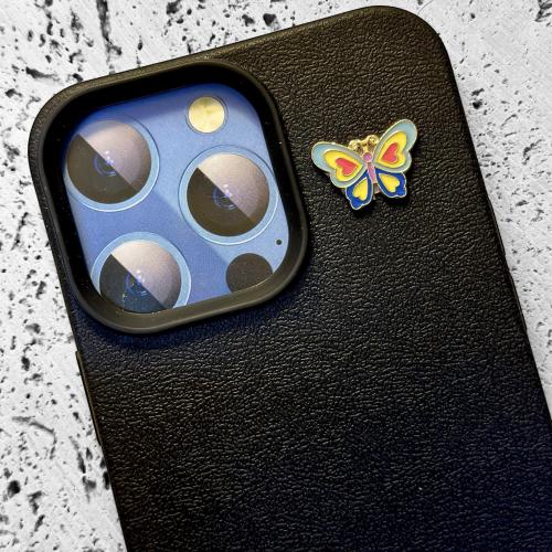 ستيكر حديد - فراشة سماوي