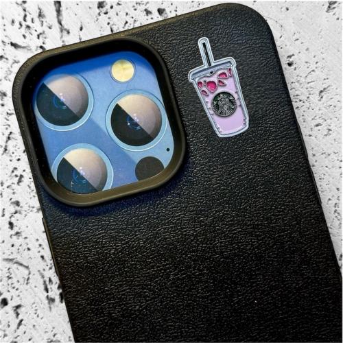 ستيكر حديد - كوب ستاربكس وردي