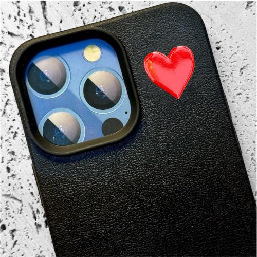 ستيكر حديد - قلب احمر