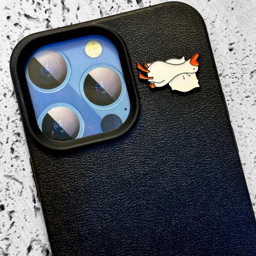 ستيكر حديد - بطة مسترخية