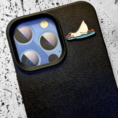 ستيكر حديد - بطة منسدحة