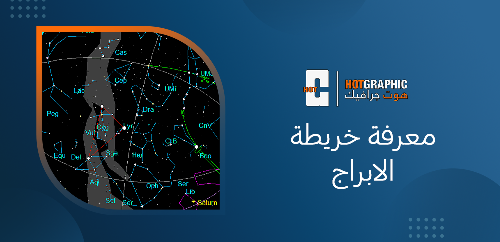 معرفة خريطة الابراج