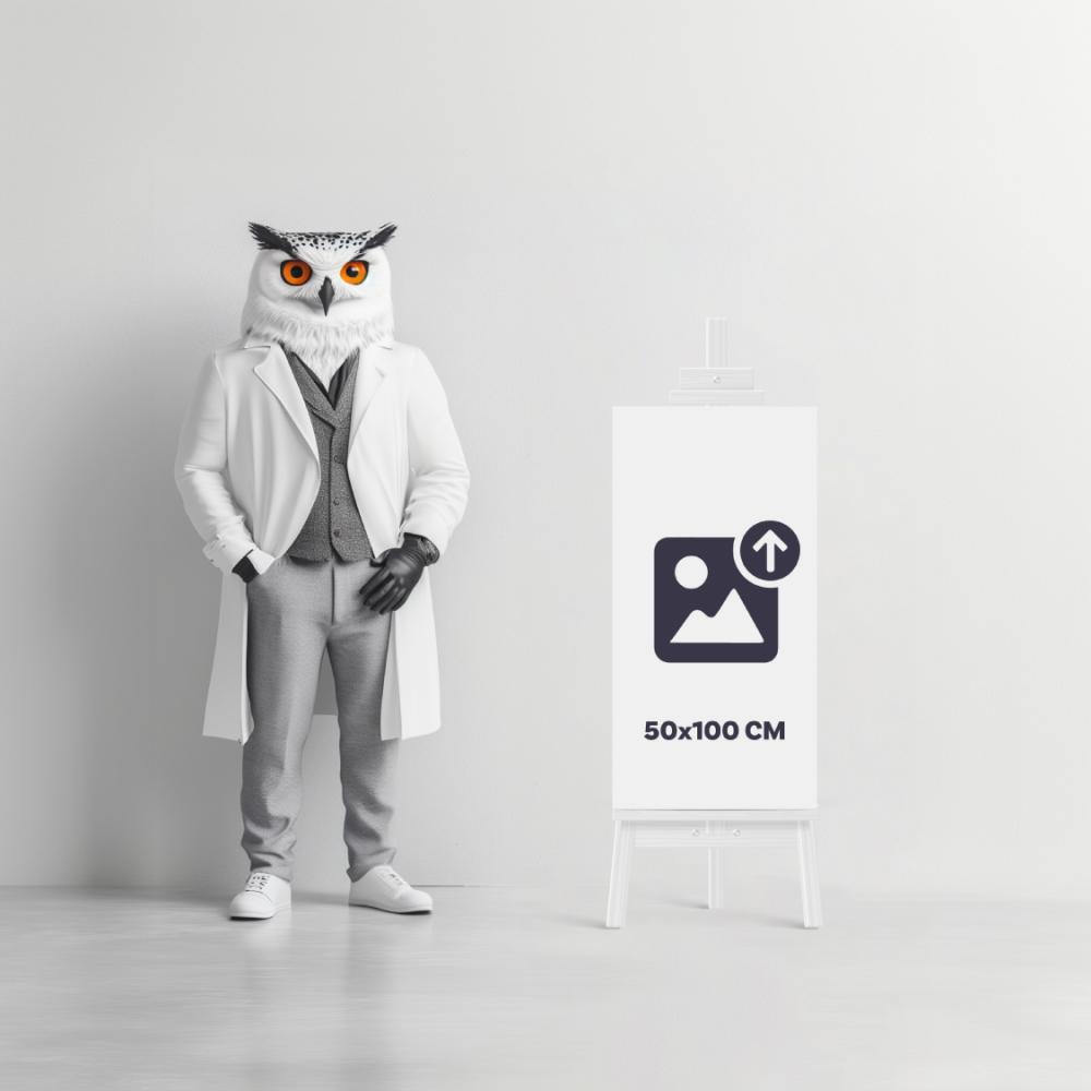 طباعة كانفس مقاس 50x100 سم