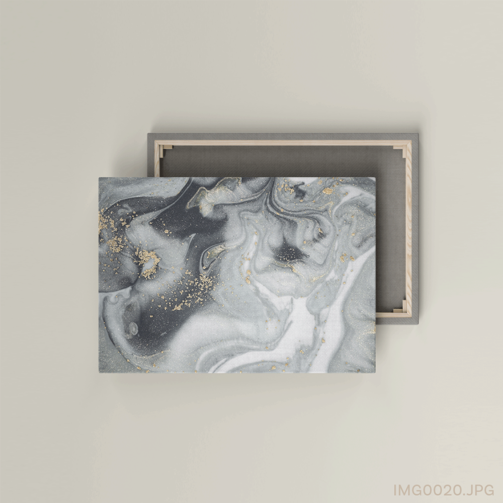 Gold Dotted Metallic - (W-IMG0020)