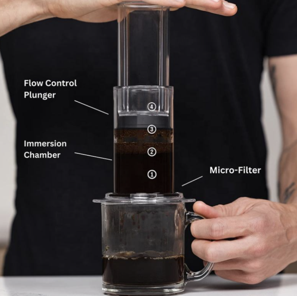 صانعة القهوة ايروبرس شفافه - Coffee Maker