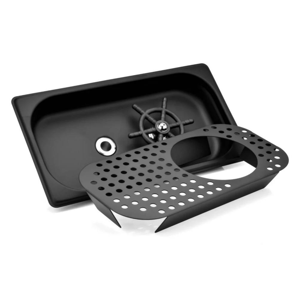 رينزر  لغسيل ادوات التحضير مقاس 32*17 سم / باللون الاسود