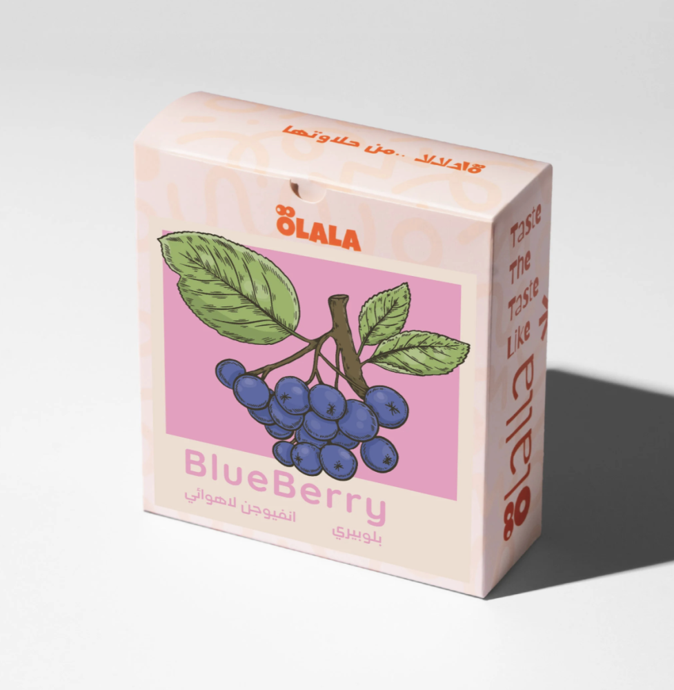 بلوبيري - اندونيسيا - انفيوجن 125 جرام - Blueberry محمصة اولالا