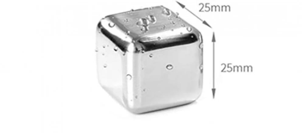 مكعبات ثلج ستيل