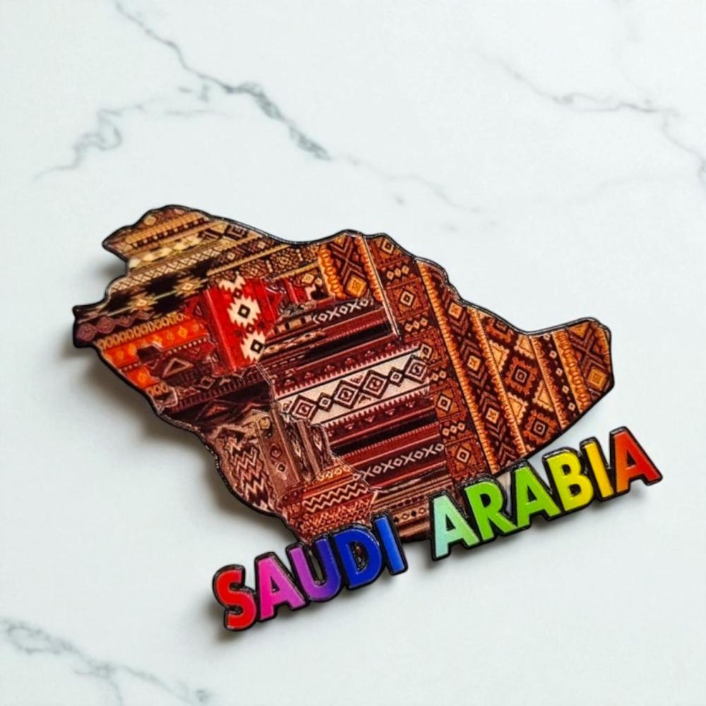 مجموعة (12) من مغناطيس الثلاجه ثلاثية الابعاد بتصميم تراثي -saudi arabia