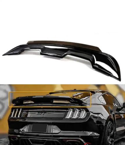 جناح موستنج GT500 2015-2023 اسود لامع بقزاز اضافي