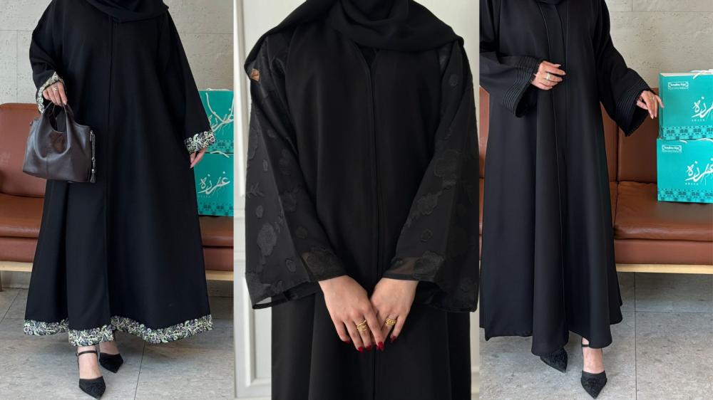 عبايات سادة وكشخه