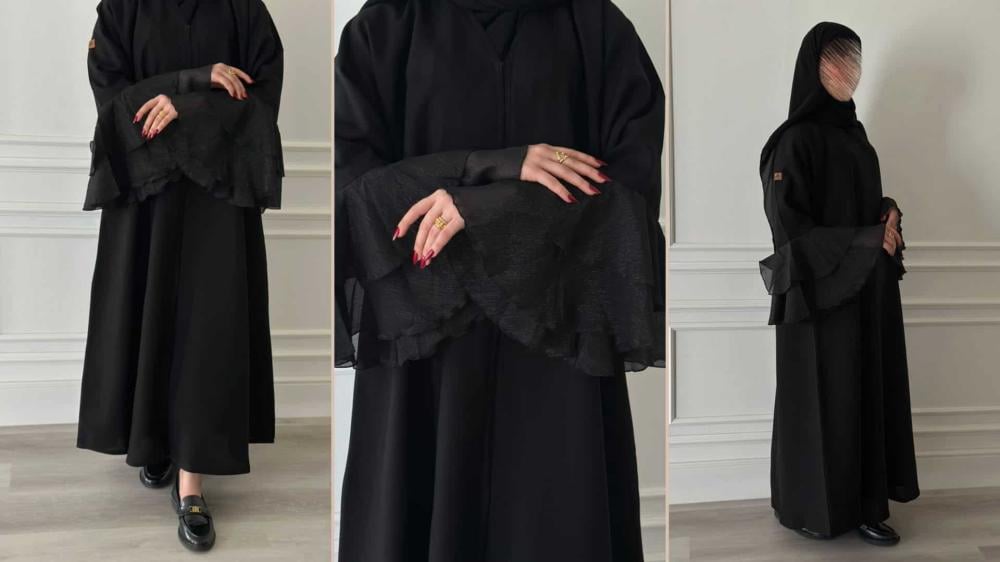 عبايات شيفون خروج