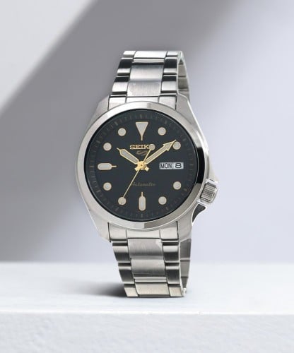 Seiko 5 Sports Automatic 100m Black Dial Watch SRP...