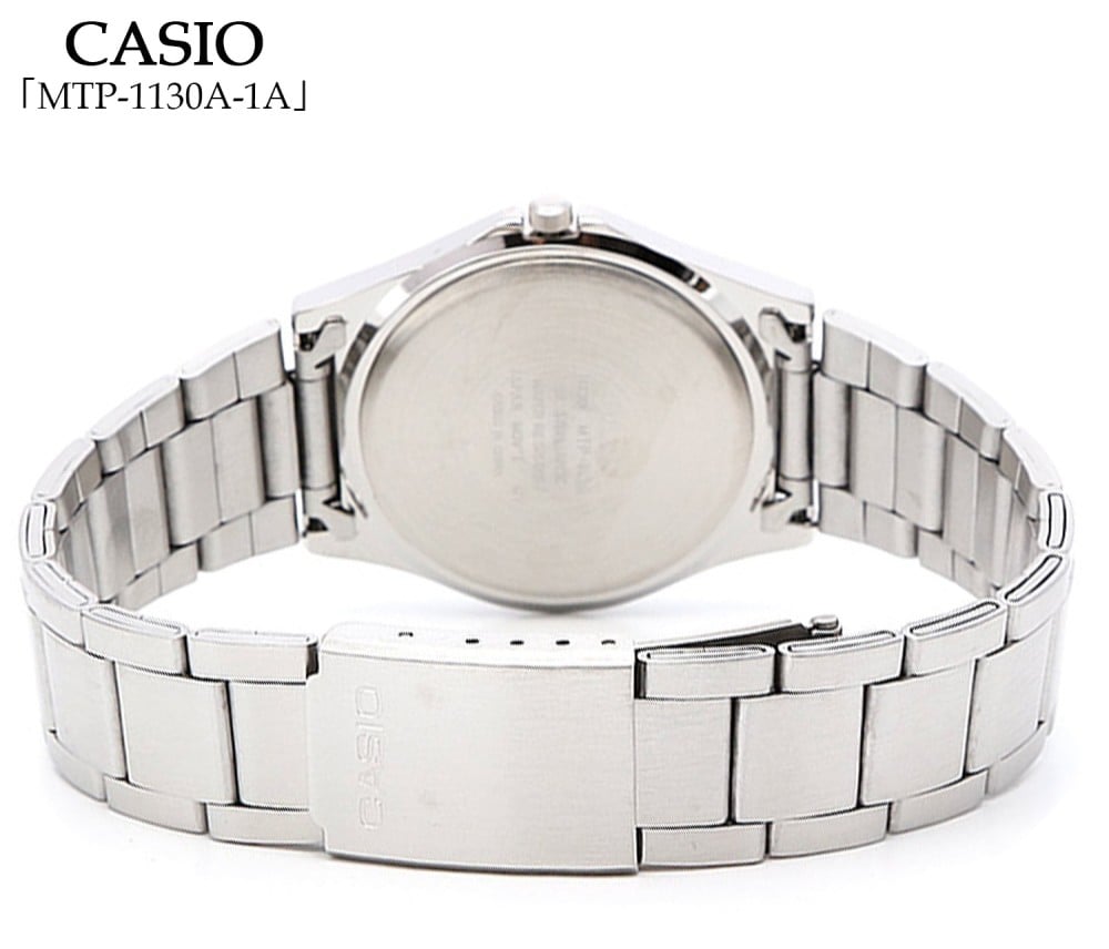 Casio Men's MTP-1130A-1A Casual Stainless Steel Watch