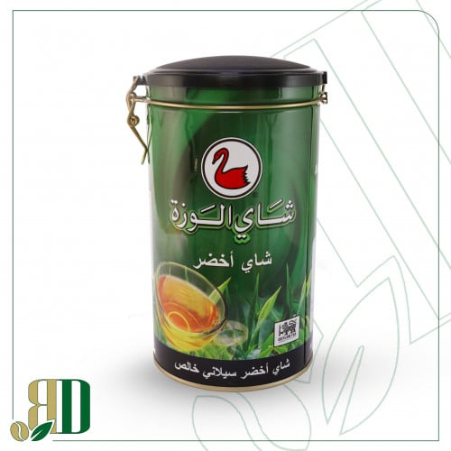 شاي الوزة اخضر حديد مدور