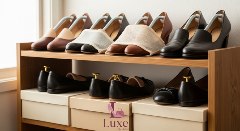 طريقة حفظ الاحذية الجلدية