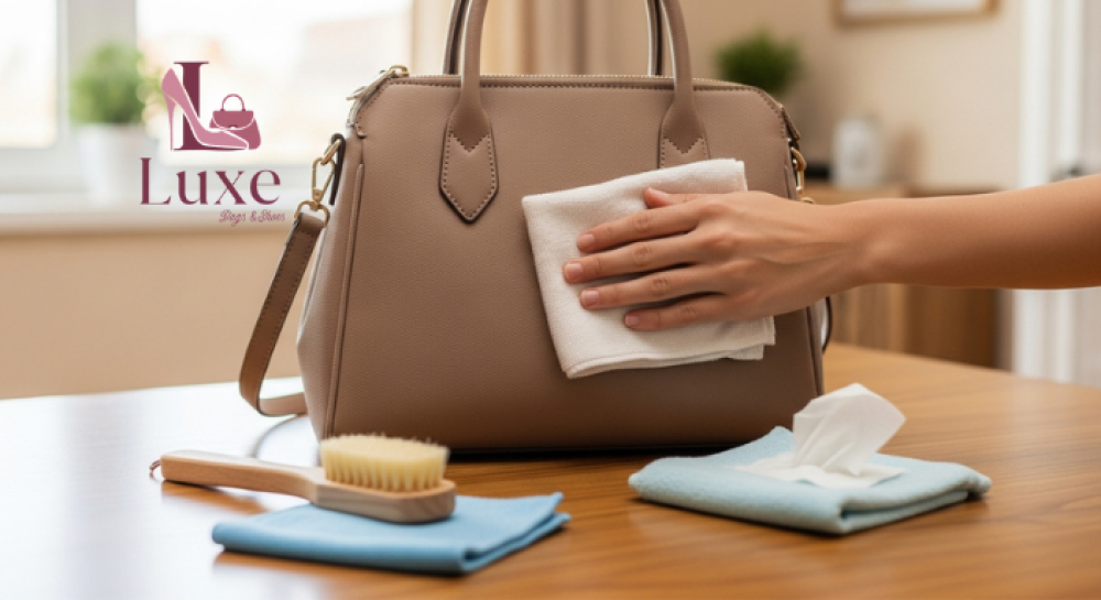 طريقة تنظيف الشنط القماش