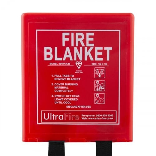 بطانية الحريق FIRE BLANKET BOX 1.2 MTY X1.2 MTR