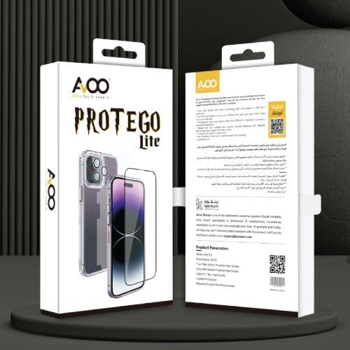 أفو بكج الحماية المتكاملة 6 في 1 متوافقة مع هاتف ايفون