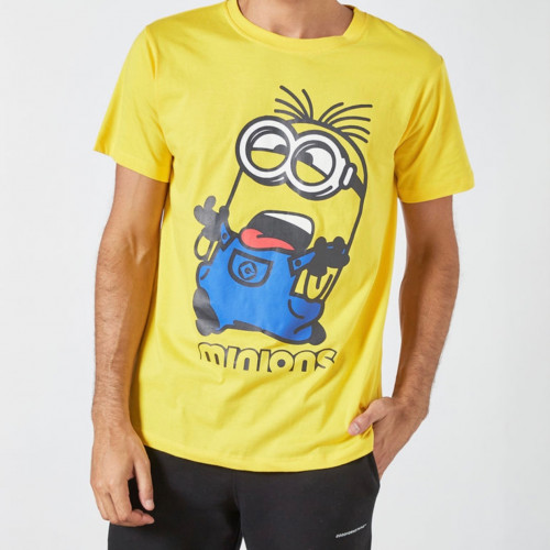 تيشيرت اصفر برسمة مينيونز