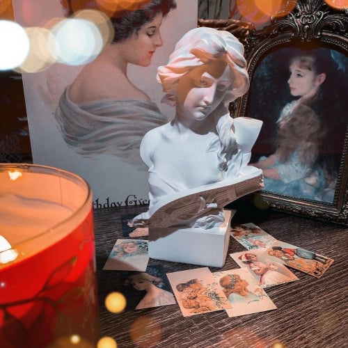 مجسم ابيض فخم