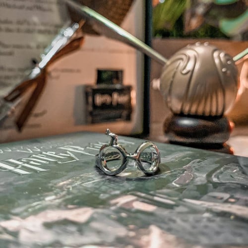 خاتم  على شكل نظارة هاري بوتر