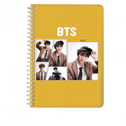 دفتر فرقة BTS اصفر