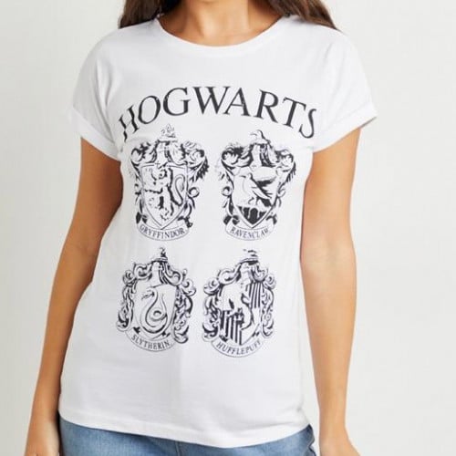 تيشيرت ابيض هوجوورتس