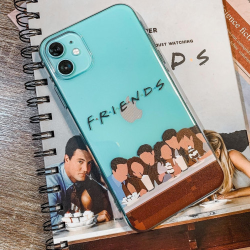 كفر ايفون فريندز شفاف