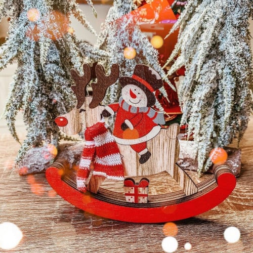مجسم خشبي للكريسماس