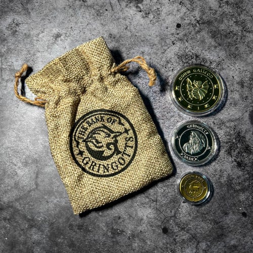 عملات نقدية من المسلسل هاري بوتر3قطع