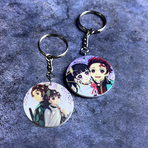 ميدالية مفاتيح تانجيرو-كاناو من الجهتين