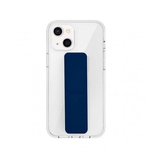 كفر حماية شفاف بمسند باللون الكحلي مغناطيسي ايفون13