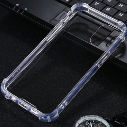 كفر حماية شفاف صلب ضد الصدمات بحواف قويه