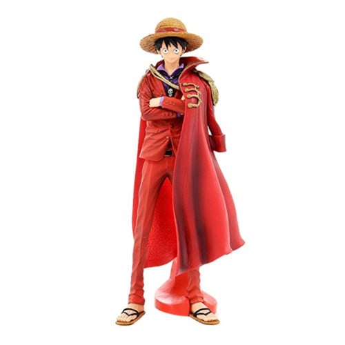 مجسم لوفي بالزي الاحمر