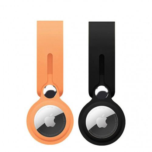 طقم حماية لـ اير تاق اسود وبرتقالي