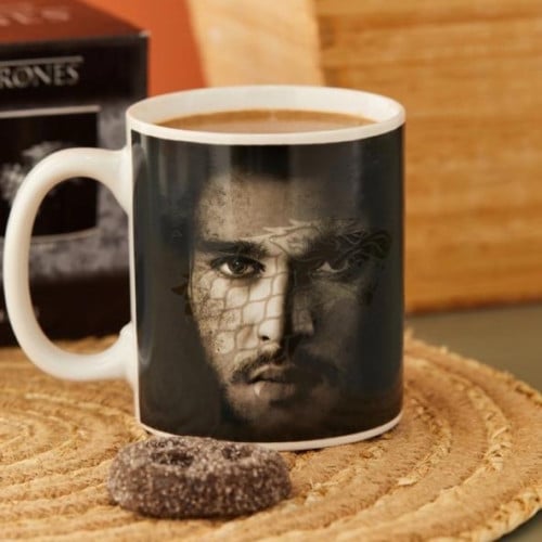 كوب جون سنو يتغير لونه ب الحرارة