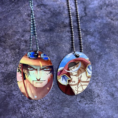 قلاده اللحيه البيضاء-ايس من الجهتين