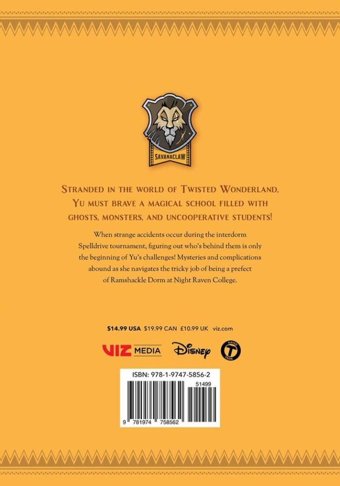 Disney Twisted-Wonderland: Book of Savanaclaw Manga Volume 1