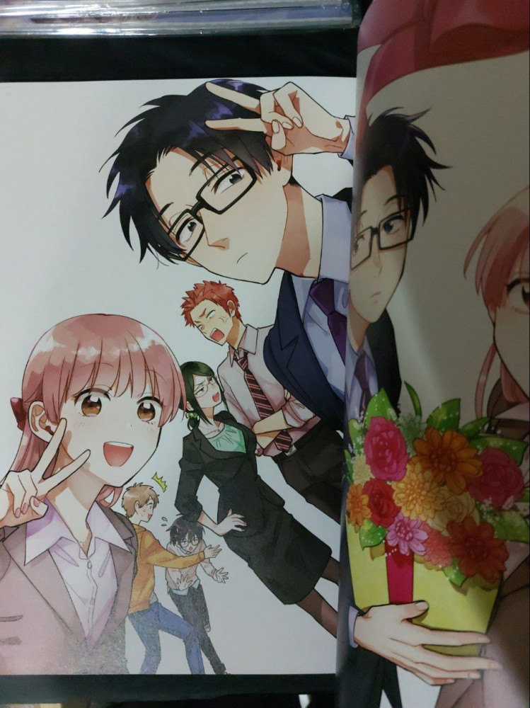 Wotakoi Love Is Hard for Otaku Official Art Works Artbook