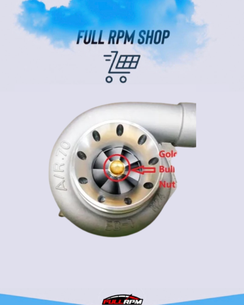 تيربو T78 قاعدة T4 صاموله ذهبيه