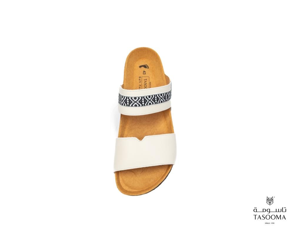 p نعال اسباني من تاسومة 22021 / WHITE