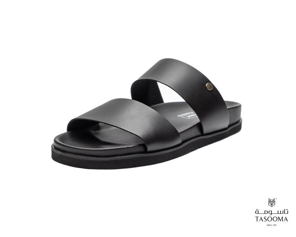 P نعال اسباني من تاسومة 22027 - BLACK