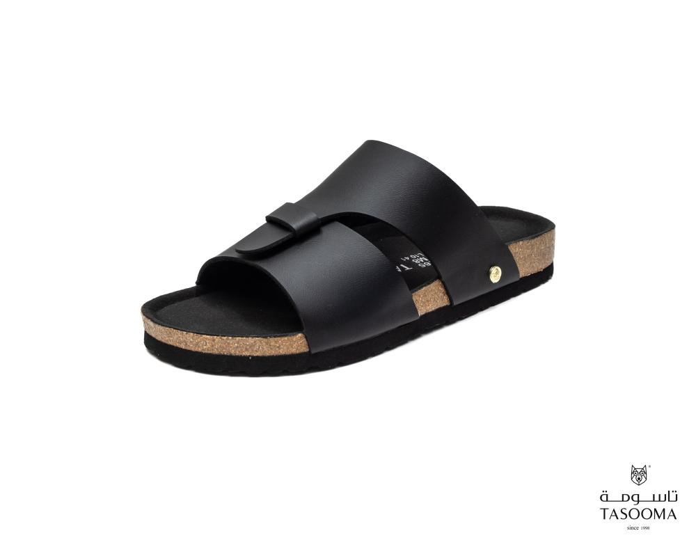 P نعال مريح  من تاسومة 25001 - BLACK