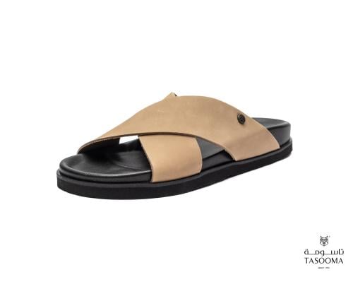 P نعال اسباني من تاسومة 22026 - BEIGE